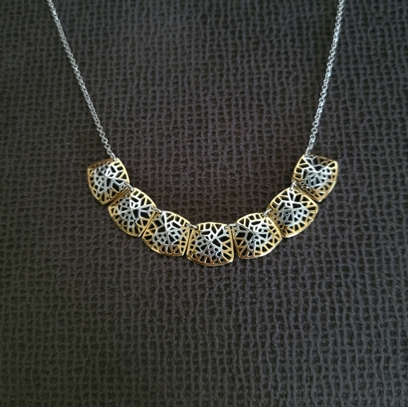 Argento Vivo Square⏹️ Plate🍽 Necklace - Picture 12 of 15